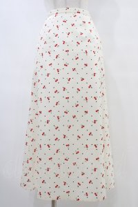 Candy Stripper / TINY CHERRY SKIRT  オフホワイト H-25-10-02-038-PU-SK-KB-ZH