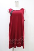 NieR Clothing / ロングタンク  赤 H-25-10-02-041-PU-TO-KB-ZH