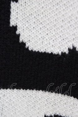 画像3: Candy Stripper / FLOWER PATTERN KNITベスト  ブラック H-25-10-02-042-PU-TO-KB-ZH