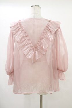 画像2: Candy Stripper / CHULIP ORGANDIEブラウス  ピンク H-25-10-02-043-PU-BL-KB-ZH