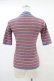 画像2: Candy Stripper / LAME BORDER KNIT  PINK×LIGHT BLUE H-25-10-02-044-PU-TO-KB-ZH (2)