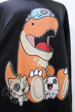 画像3: NieR Clothing / プリントLONG CUTSEW XL 黒 H-25-10-02-048-PU-TO-KB-ZH