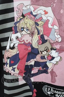 画像3: NieR Clothing / NIER×サマナーズウォーコラボデザインCUTSEW【ローラ×NIERちゃん】 L 黒 H-25-10-02-050-PU-TO-KB-ZH