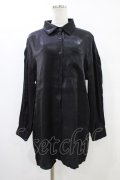 NieR Clothing / ロングスリーブシャツ  黒 H-25-10-02-051-PU-BL-KB-ZH