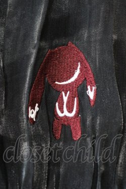 画像3: NieR Clothing / ロングスリーブシャツ  黒 H-25-10-02-051-PU-BL-KB-ZH