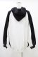 画像2: NieR Clothing / プリントプルパーカー  グレー×黒 H-25-10-02-053-PU-TO-KB-ZH (2)