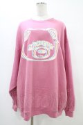 Candy Stripper / 3D BEAR SWEAT ワンピース  ピンク H-25-10-02-055-PU-OP-KB-ZH