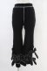 画像1: Candy Stripper / PRECOCIOUS RIBBON RIB PANTS  ブラック H-25-10-02-008-PU-PA-KB-ZH (1)