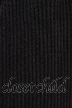 画像3: Candy Stripper / PRECOCIOUS RIBBON RIB PANTS  ブラック H-25-10-02-008-PU-PA-KB-ZH
