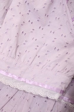 画像4: BABY,THE STARS SHINE BRIGHT / Innocent Ribbon Lace オードリーワンピース Free ラベンダー H-25-10-02-1003-BA-OP-NS-ZH