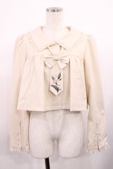 Hoshibako Works / ジャスミン リボンタイジャケット Free ベージュ H-25-10-02-1007-LO-JA-NS-ZH