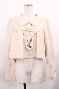 Hoshibako Works / ジャスミン リボンタイジャケット Free ベージュ H-25-10-02-1007-LO-JA-NS-ZH