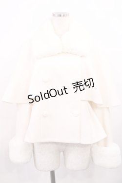 画像1: Hoshibako Works / ベル・ラ・ドンナ ファー襟ショートジャケット(コート) M オフ H-25-10-02-1008-LO-CO-NS-ZH