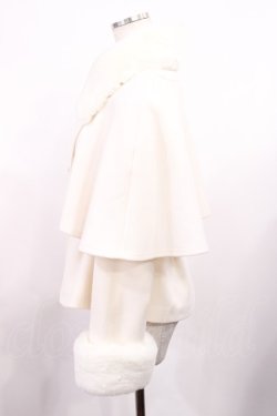 画像2: Hoshibako Works / ベル・ラ・ドンナ ファー襟ショートジャケット(コート) M オフ H-25-10-02-1008-LO-CO-NS-ZH