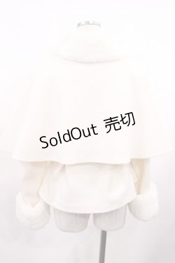 画像3: Hoshibako Works / ベル・ラ・ドンナ ファー襟ショートジャケット(コート) M オフ H-25-10-02-1008-LO-CO-NS-ZH