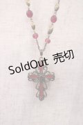axes femme / 十字架ネックレス  ブロンズ H-25-10-02-1012-AX-AC-NS-ZH