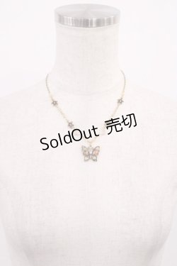 画像2: axes femme / クラシックエポ蝶ネックレス  ゴールド H-25-10-02-1018-AX-AC-NS-ZH