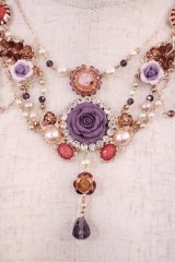 axes femme / プリンセスローズネックレス  アワピンク H-25-10-02-1022-AX-AC-NS-ZH