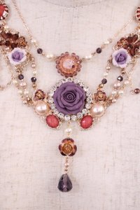 axes femme / プリンセスローズネックレス  アワピンク H-25-10-02-1022-AX-AC-NS-ZH