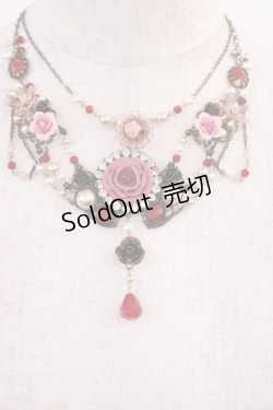 画像1: axes femme / プリンセスローズネックレス  Aゴールド H-25-10-02-1025-AX-AC-NS-ZH