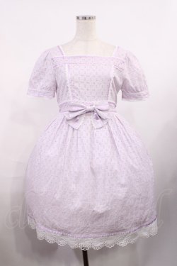 画像1: BABY,THE STARS SHINE BRIGHT / Innocent Ribbon Lace オードリーワンピース Free ラベンダー H-25-10-02-1003-BA-OP-NS-ZH