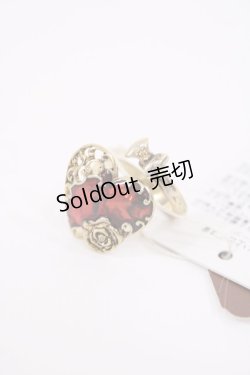 画像1: axes femme / ハート変形デザインリング  Aゴールド H-25-10-02-1028-AX-AC-NS-ZH