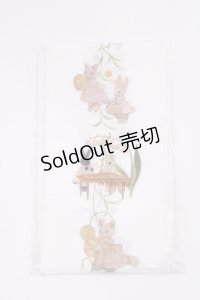 Royal Princess Alice / 森のシンフォニー・tonoコラボ オーバーニー  ホワイト H-25-10-02-1033-LO-ZA-NS-ZH