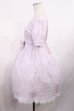 画像2: BABY,THE STARS SHINE BRIGHT / Innocent Ribbon Lace オードリーワンピース Free ラベンダー H-25-10-02-1003-BA-OP-NS-ZH
