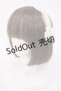 m petit by misako / AM*NIヘッドドレスA  生成り H-25-10-02-1037-LO-AC-NS-ZH