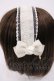 画像2: m petit by misako / AM*NIヘッドドレスA  生成り H-25-10-02-1037-LO-AC-NS-ZH (2)