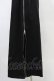 画像3: NieR Clothing / 2WAY SIDE ZIP WIDE PANTS  黒×黒 H-25-10-02-009-PU-PA-KB-ZH (3)