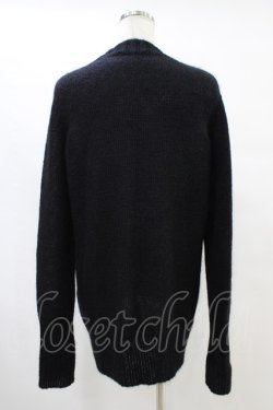 画像2: Katie / FLUFFY long cardigan  黒 H-25-10-02-014-LO-TO-KB-ZH