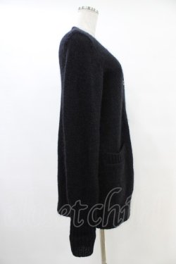画像3: Katie / FLUFFY long cardigan  黒 H-25-10-02-014-LO-TO-KB-ZH