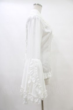 画像3: ATELIER PIERROT / 姫袖ブラウス  白 H-25-10-02-015-EL-BL-KB-ZH