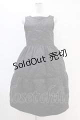 Candy Stripper / FLOWERING QUILTING DRESS  ブラック H-25-10-02-019-PU-OP-KB-ZH