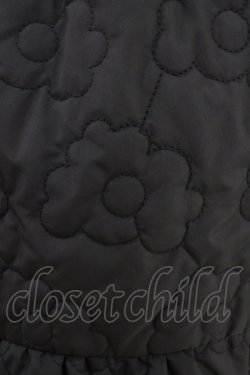 画像3: Candy Stripper / FLOWERING QUILTING DRESS  ブラック H-25-10-02-019-PU-OP-KB-ZH