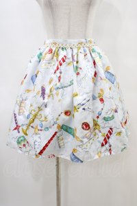 MILK / キャンドルスカート  サックス H-25-10-02-031-ML-SK-KB-ZH