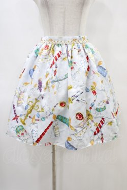 画像1: MILK / キャンドルスカート  サックス H-25-10-02-031-ML-SK-KB-ZH