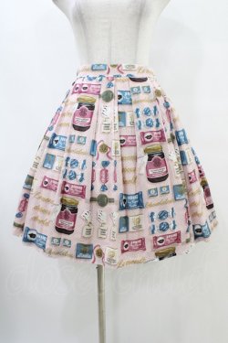画像1: Jane Marple / Beau Chocolatのミニスカート  ピンク H-25-10-02-032-JM-SK-KB-ZH