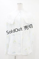 MIHO MATSUDA / [CINNAMOROLLコラボ]ブラウス・シャルル S サックス H-25-10-03-046-GO-BL-KB-ZH