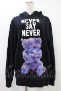 MILKBOY / NEVER SAY NEVER HOODIE  黒 H-25-10-03-051-MB-TO-KB-ZH