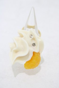 画像1: Q-pot. / Orange Whip Ring   H-25-10-03-012-QP-AC-KB-ZH