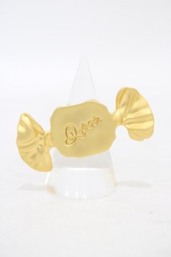 画像1: Q-pot. / シャイニーキャンディリング 11号 ゴールド H-25-10-03-013-QP-AC-KB-ZH