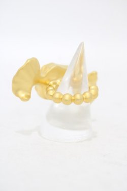 画像2: Q-pot. / シャイニーキャンディリング 11号 ゴールド H-25-10-03-013-QP-AC-KB-ZH