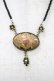画像1: Michal Negrin / ブローチネックレス  ゴールド H-25-10-03-015-LO-AC-KB-ZH (1)