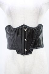 PUNK RAVE / ショートコルセット  ブラック H-25-10-03-022-PU-ZA-KB-ZH