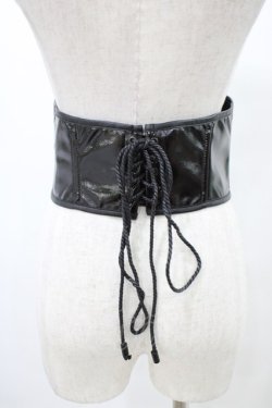 画像2: PUNK RAVE / ショートコルセット  ブラック H-25-10-03-022-PU-ZA-KB-ZH