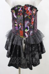 Qutie Frash / オーバーコルセット  黒 H-25-10-03-023-QU-ZA-KB-ZH