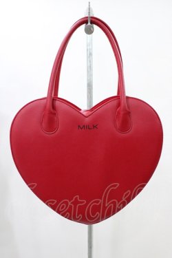 画像1: MILK / ハートBAG  レッド H-25-10-03-024-ML-BG-KB-ZH