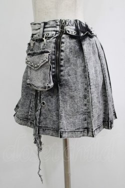 画像2: DimMoire / デニムラップスカート L グレー H-25-10-04-029-PU-SK-KB-ZH